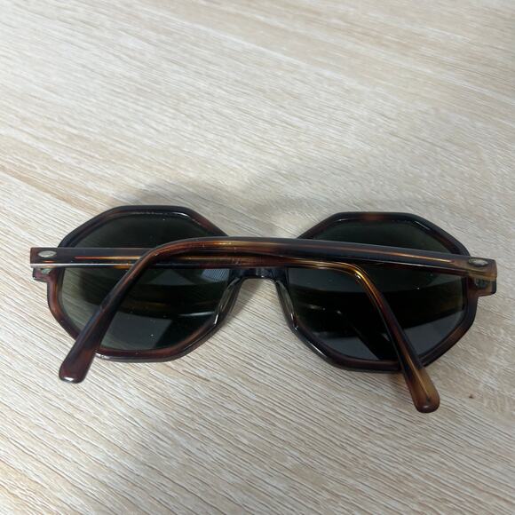 Bausch & Lomb Britt Hexagon Sunglasses FRAMES ONLY Tortoise Shell WIDE ARMS main image 10